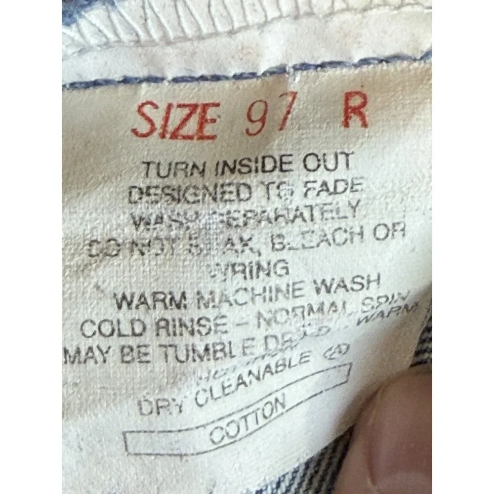 Levis 504 Mens Size 97R‎ Blue Jeans Actual 38X32 Medium Wash